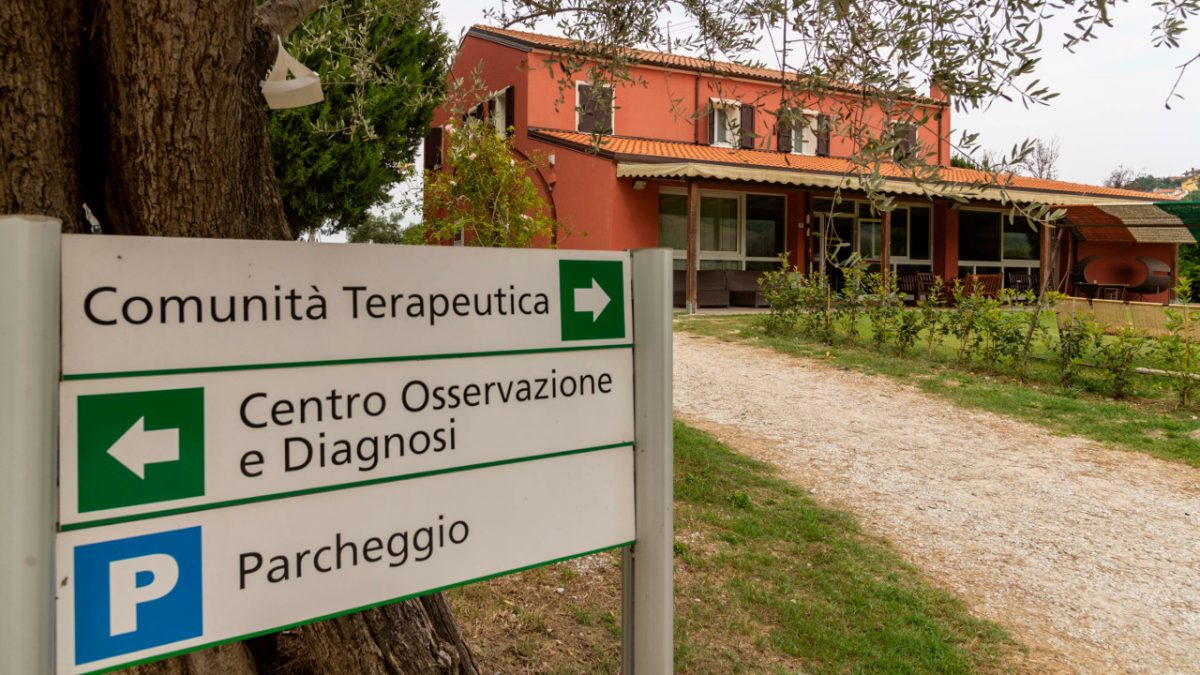 La sede della Comunità Terapeutica di Vallecchio