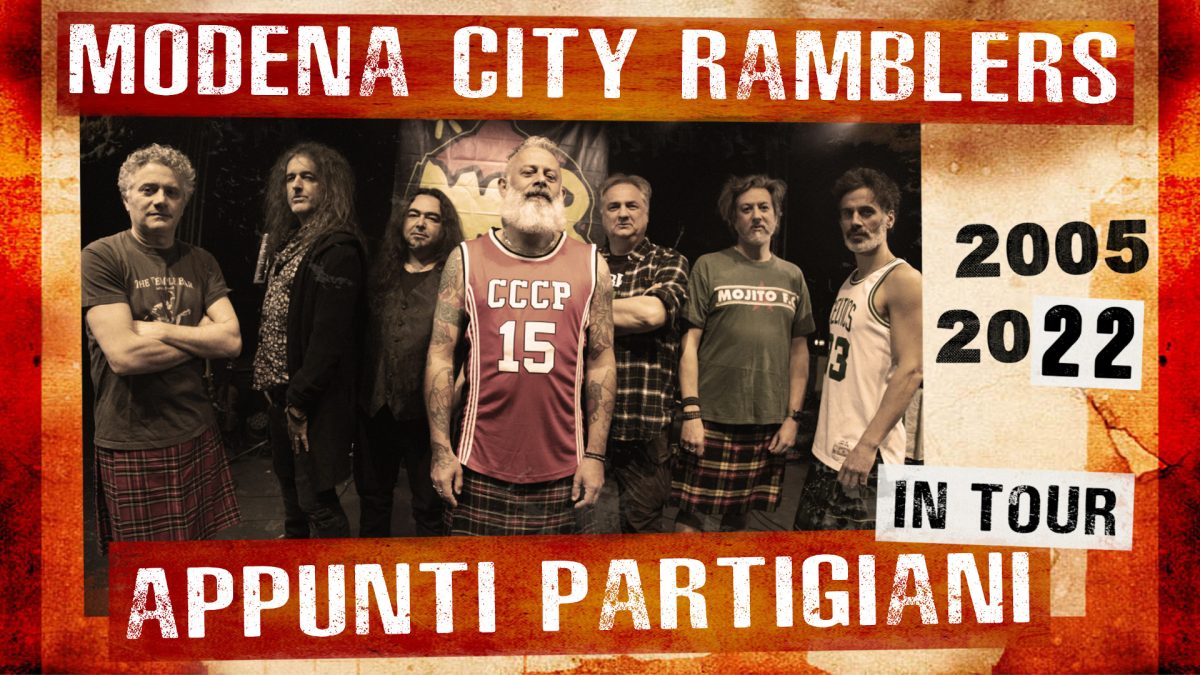 Modena City Ramblers Appunti Partigiani tour