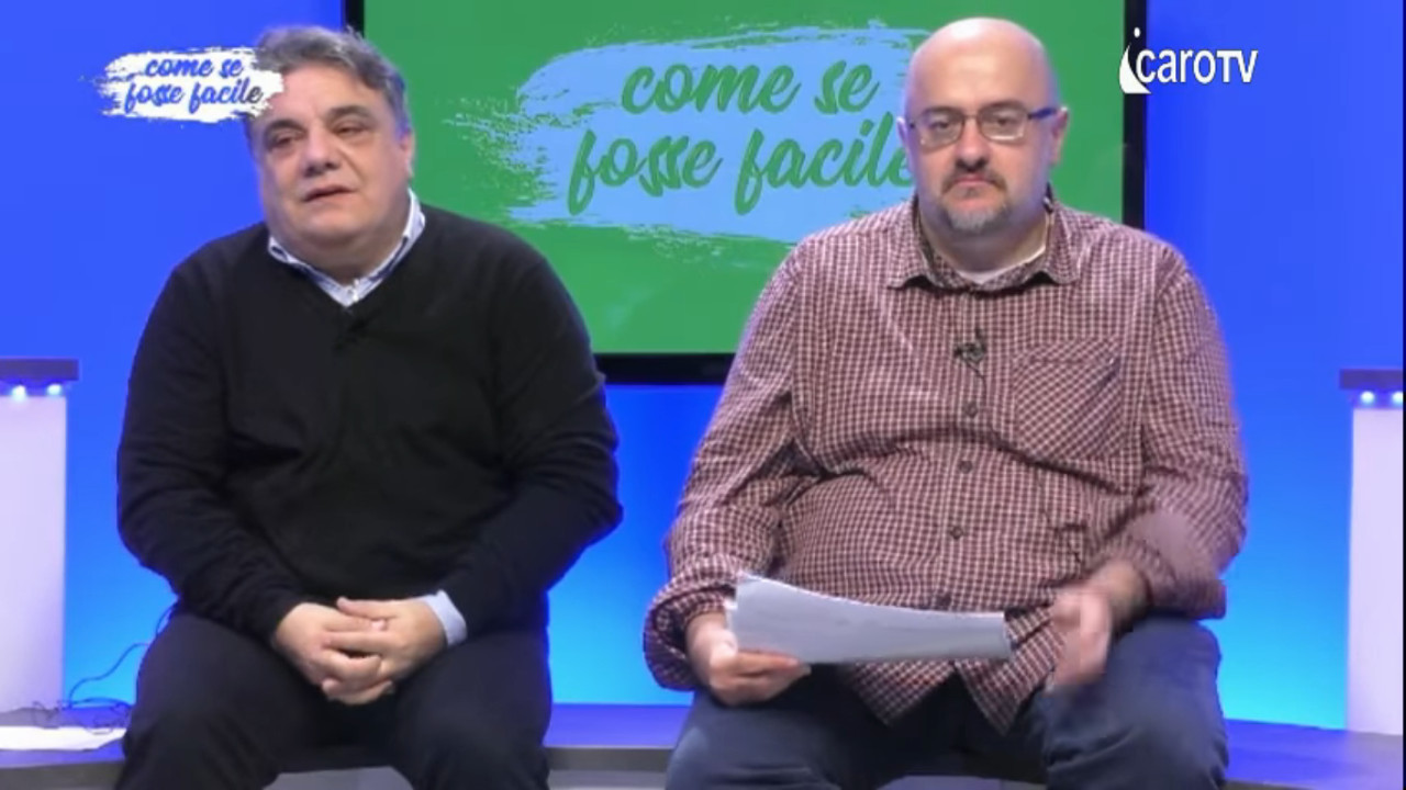 Enrico Rotelli e Cristian Tamagnini ospiti a trasmissione Come se fosse facile, di Icaro Tv
