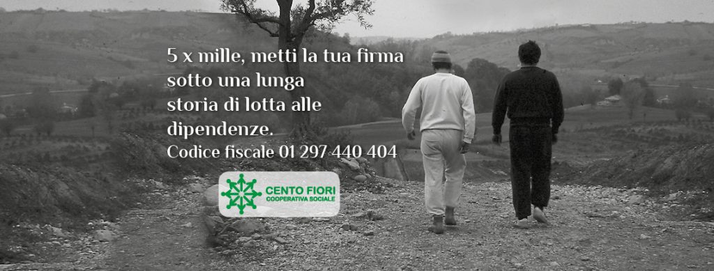 Copertina 5 x 1000 a Cooperativa Sociale Cento Fiori